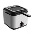 2.5L Electric deep fryers Oil Oven Stainless Steel Small Oil fryer chicken French Fries Frying Machine Heating Cooker deep fryer Zpaxo Other 2.5L EU
