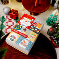 Christmas Magic Book Candy Gift Box – Xmas Party Decoration Holiday Gift Box Zpaxo Red
