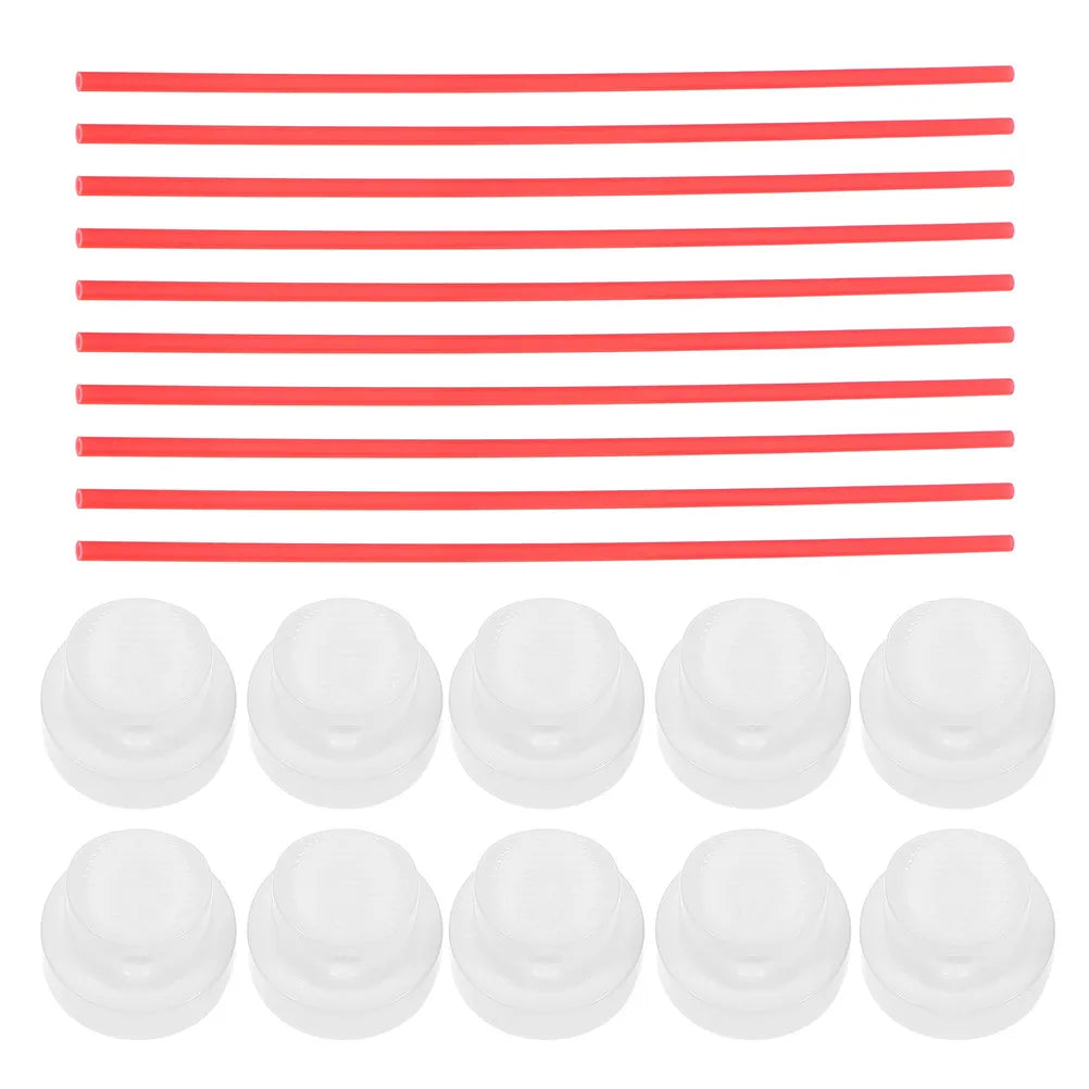 12Sets Aerosol Can Spray Nozzle Tips Extension Straws Precision Fine