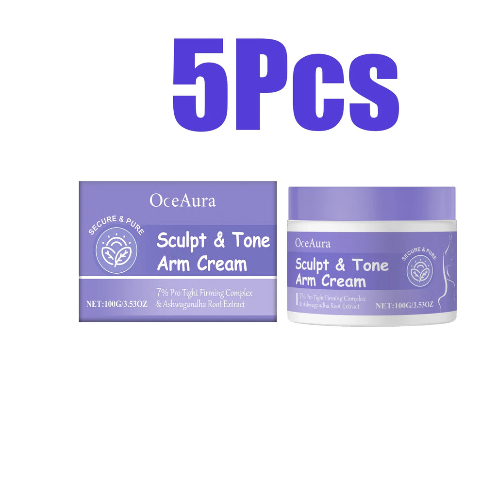 OceAura Arm Firming Cream – Tighten, Lift & Anti-Aging Arm Firming Cream Zpaxo 5 x 100g Boxed