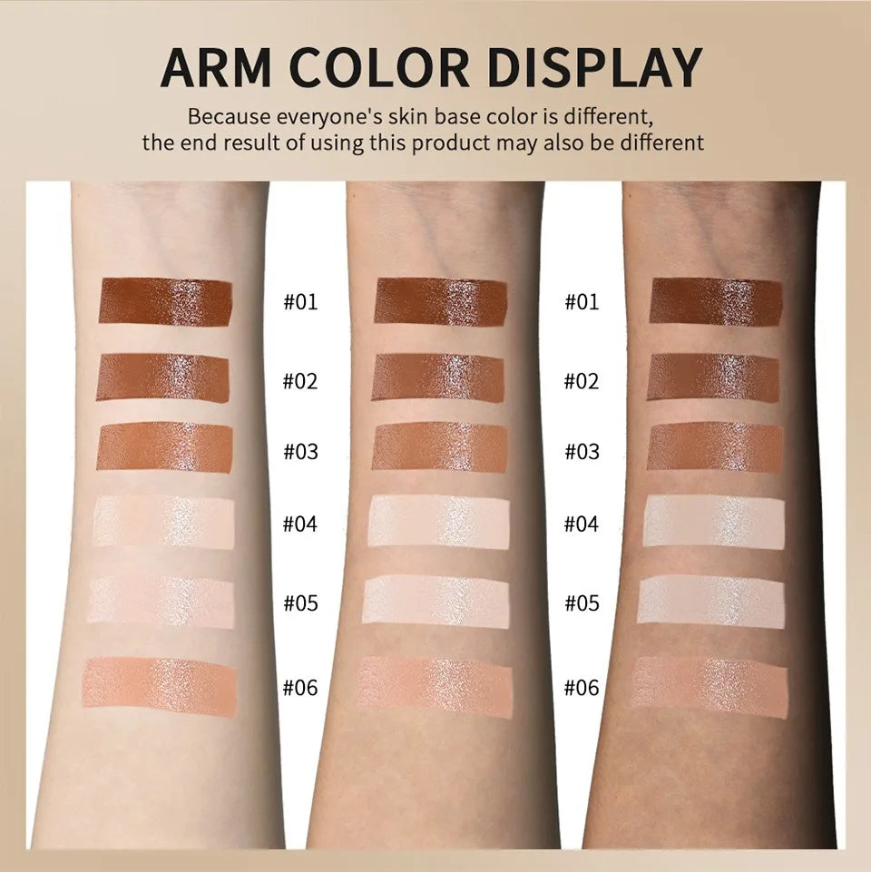 Foundation Stick Balm Skin Bronze Tint Eraser Smooth Plumper