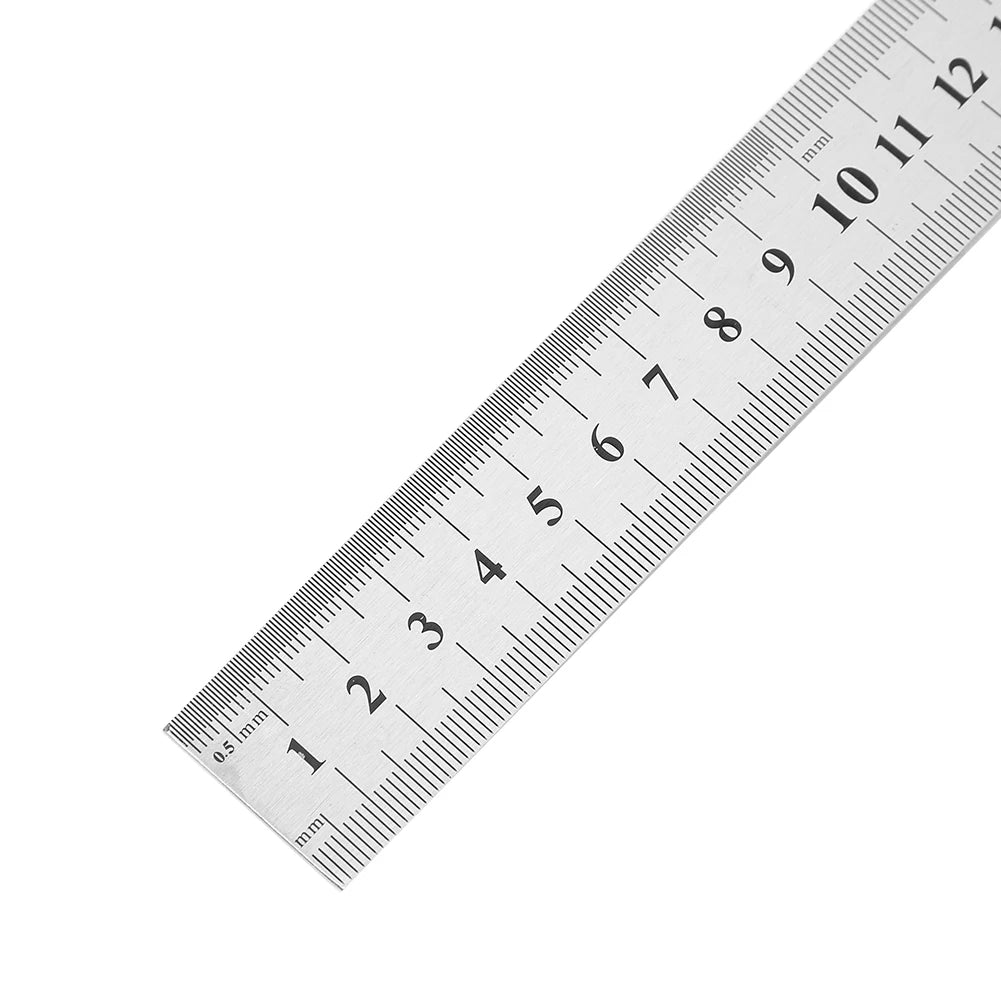 Straight Ruler Stainless Steel Stationery Drafting Supplies Precision
