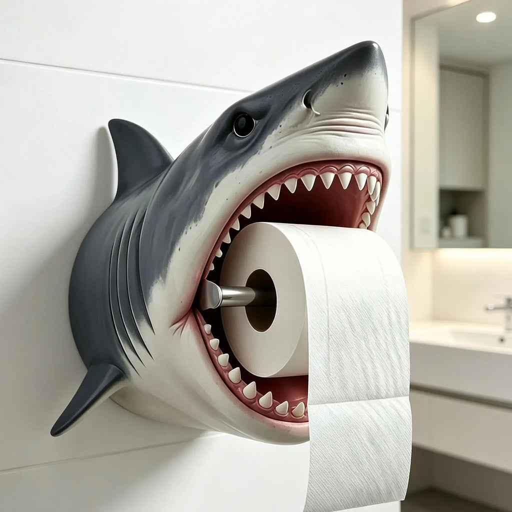 Animal Toilet Paper Holder Bathroom Tissue Roll Organizer Sea Beach