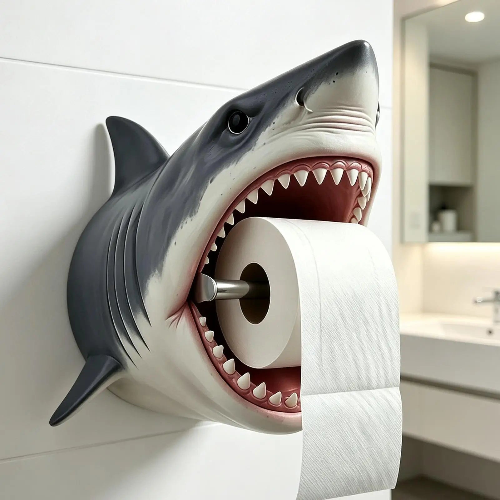 Animal Toilet Paper Holder Bathroom Tissue Roll Organizer Sea Beach