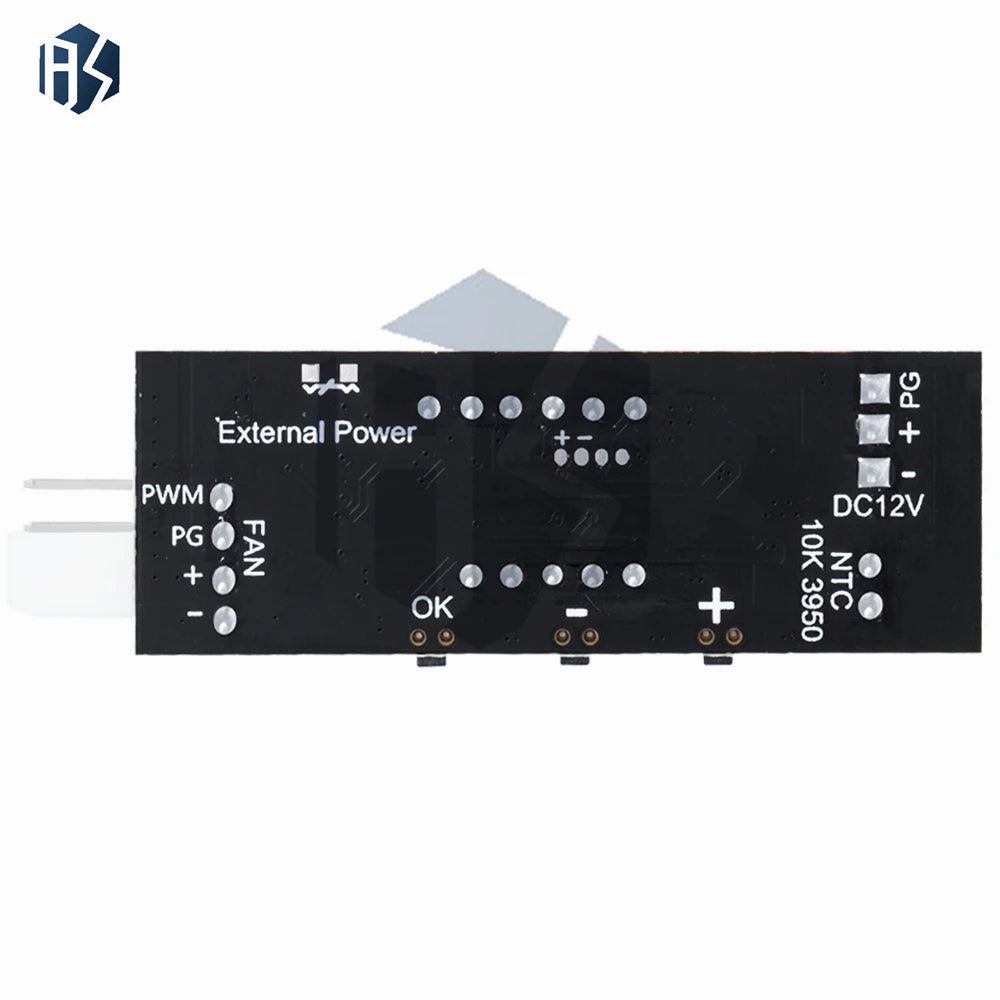 3A DC12V 4-Wire Min Temperature Controller Speed Governor Fan Motor Zpaxo