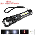 ESMARTER 30W COB LED Rechargeable Flashlight – Zoomable IPX4