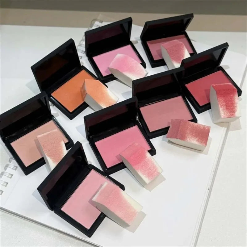 Monochrome Matte Blusher Palette Soft Silky Cheek Natural Facial