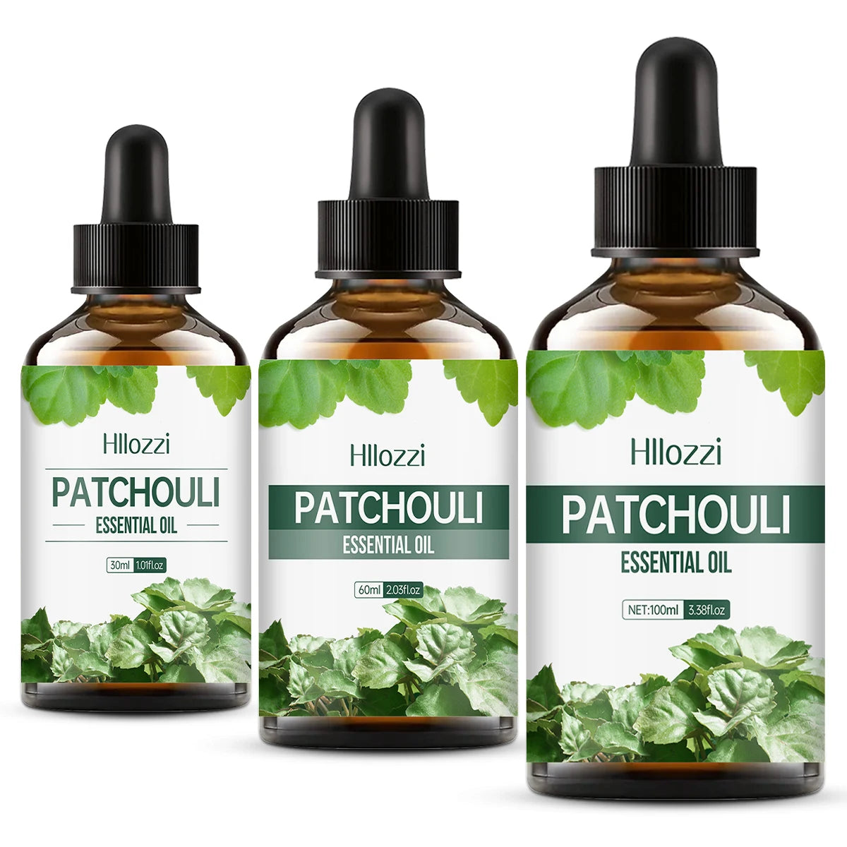 100ml/60ml/30ml Patchouli Essential Oil Hydrating Moisturizing Skin Care Skin Care Body Care Fragrance Perfume Essential Oil Zpaxo