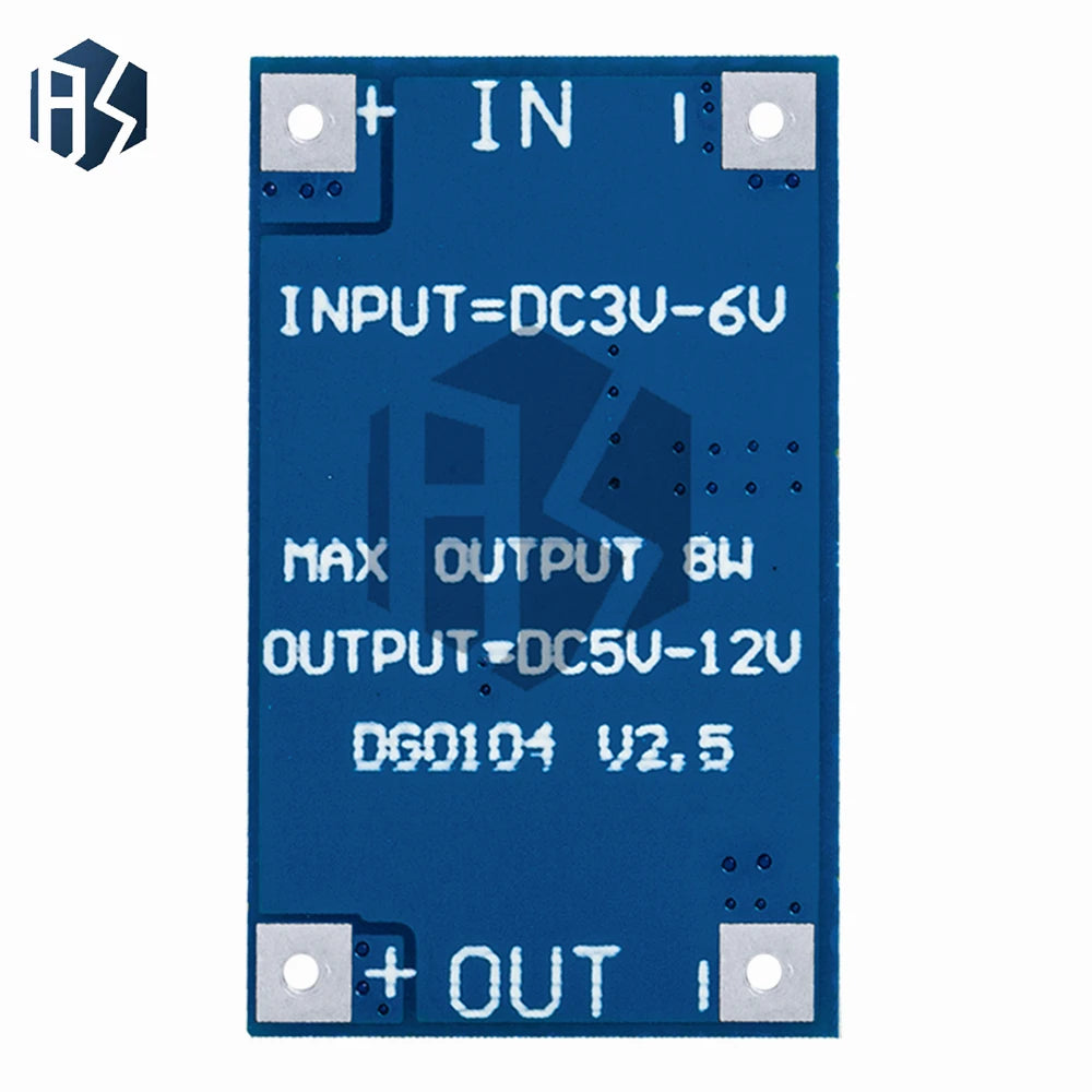 8W DC-DC Boost Module 3V-6V Input 5V-12V Output USB Boost Board for 3.7V Li-ion Battery Power Bank Zpaxo