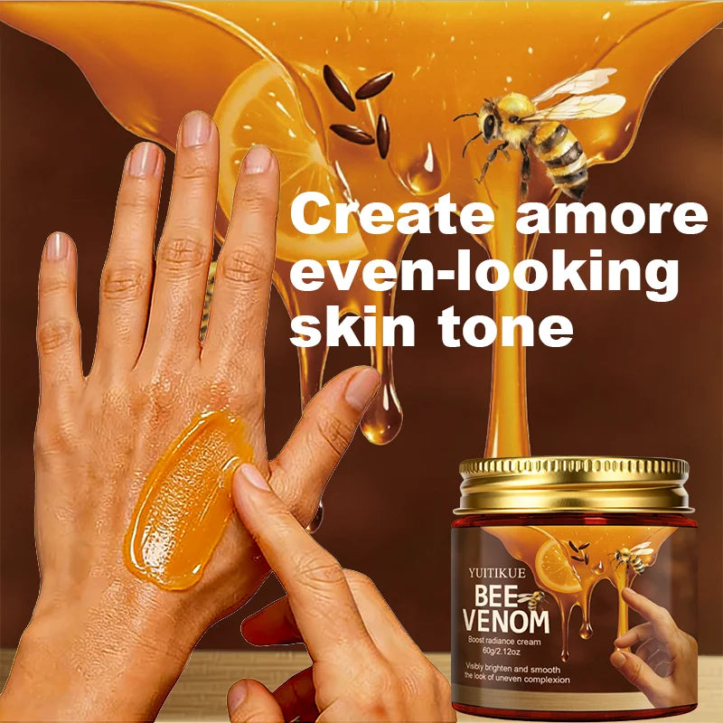 YUITIKUE Bee Venom Face Cream – Brighten & Revitalize Skin Face Cream Zpaxo