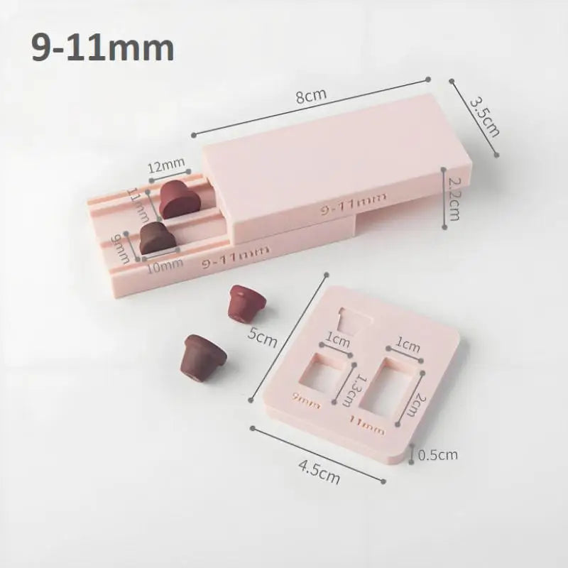 DIY Flowerpot Clay Mold Soft Pottery Polymer Clay Flowerpot Bead Roller Clay Bead Making For Earrings Pendants Jewelry Crafting Zpaxo A1