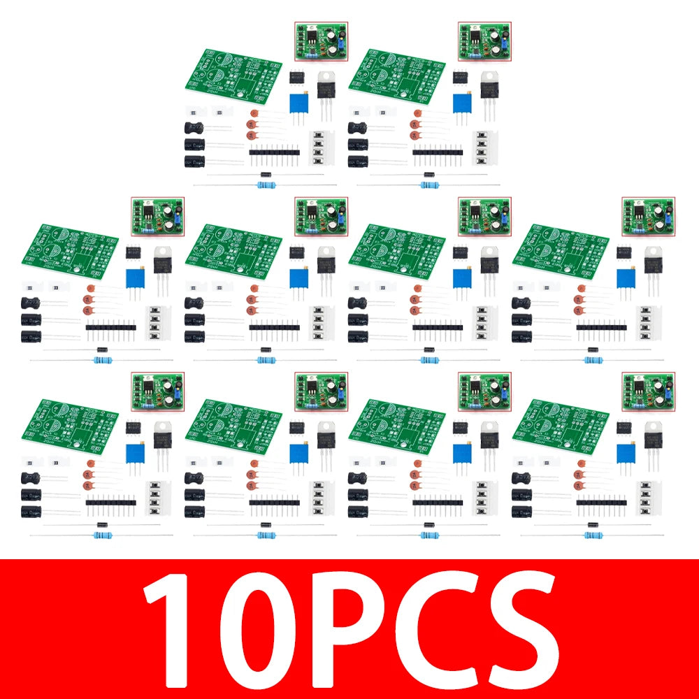 0-30V 0-3A Adjustable DC Switching Power Supply, DIY Soldering Voltage Regulator Board Kit Zpaxo 10pcs