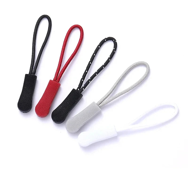 Zipper Pull Cord Extenders 10–30 Pack – Bags, Jackets & Luggage