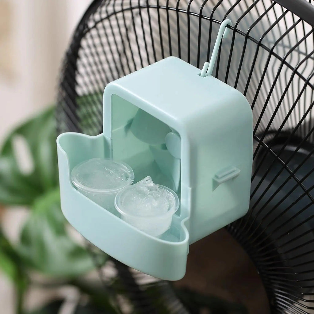Electric Fan Hanging Cooling Tool 4 Ice Cup Household Floor Mist