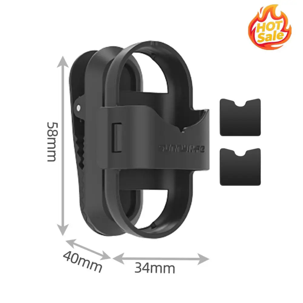 Camera Clip 360 Degree Fixed Mount Clamp Camera Cap Holder for Insta360 GO 3/GO 3S Sports Camera Accessories Zpaxo