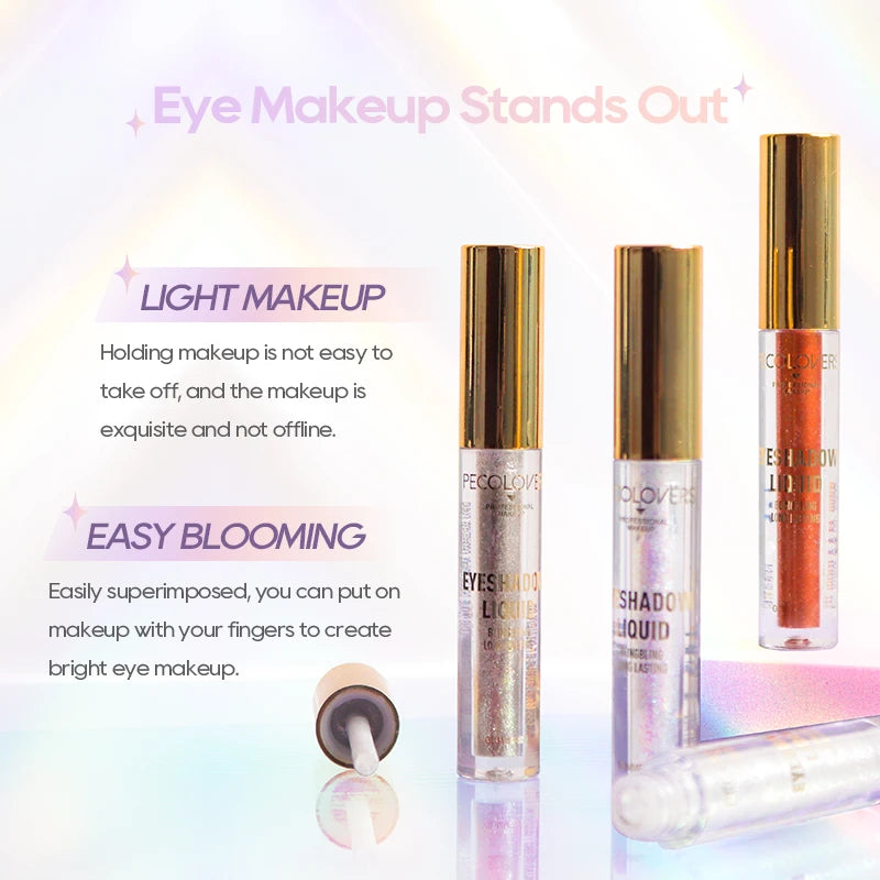 Diamond Shimmer Shiny Waterproof Liquid Glitter Eyeliner Eyeshadow