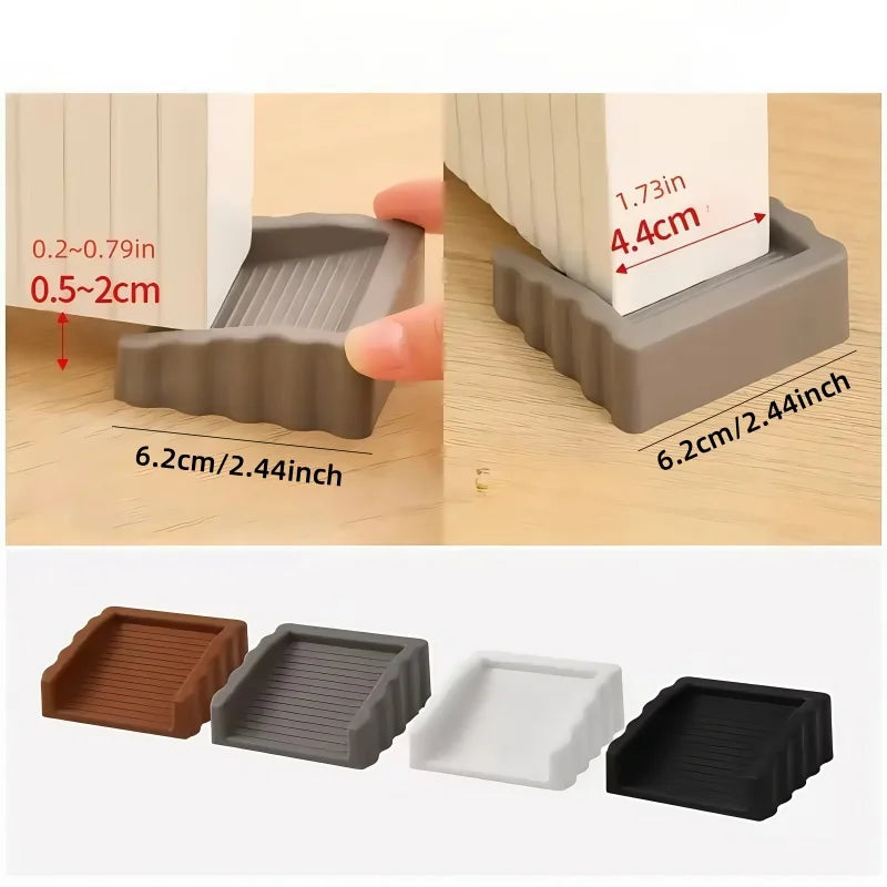 Creative storm door stopper Plastic matte surface anti-collision safety door wedge Multi-function door stopper Zpaxo