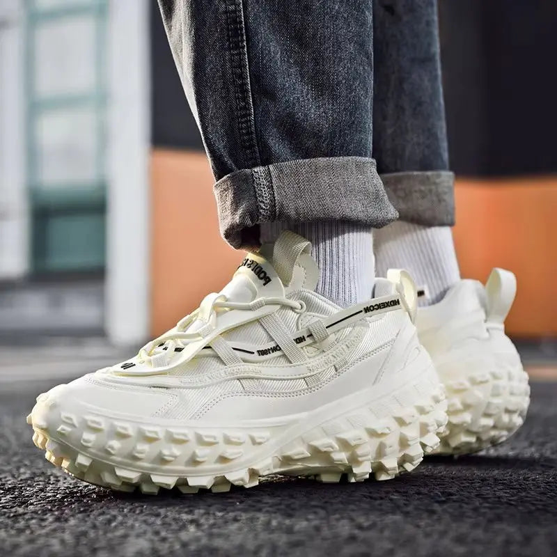 Men's Shoes Sneakers Casual Luxury Trainers Race Running Breathable