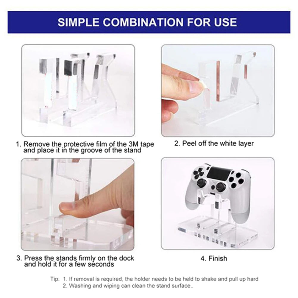 Gamepad Display Support Acrylic Game Controller Bracket Accessories