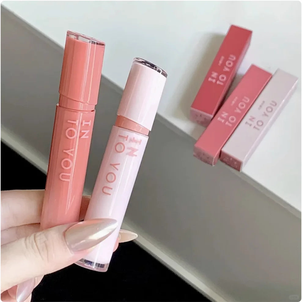 Into You Glow Lip Tint Mirror Light Velvet Gloss Long Lasting Glaze Zpaxo