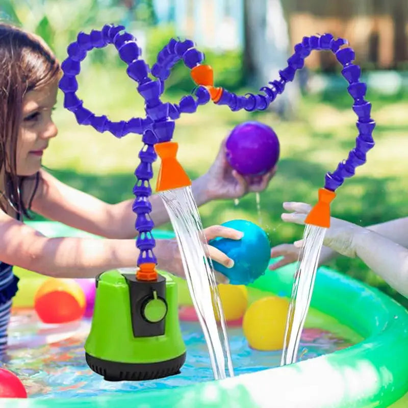 Water Table Pump Toys Water Play Table Toys Flexible Tube Outdoor Backyard Play Activities Accessories For Preschool Kids Ages 2 Zpaxo