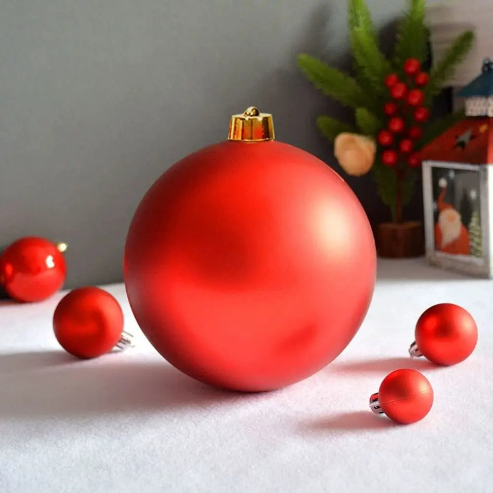 15cm Matte Christmas Ball Ornament – Ceiling & Holiday Decor Christmas Ornament Zpaxo