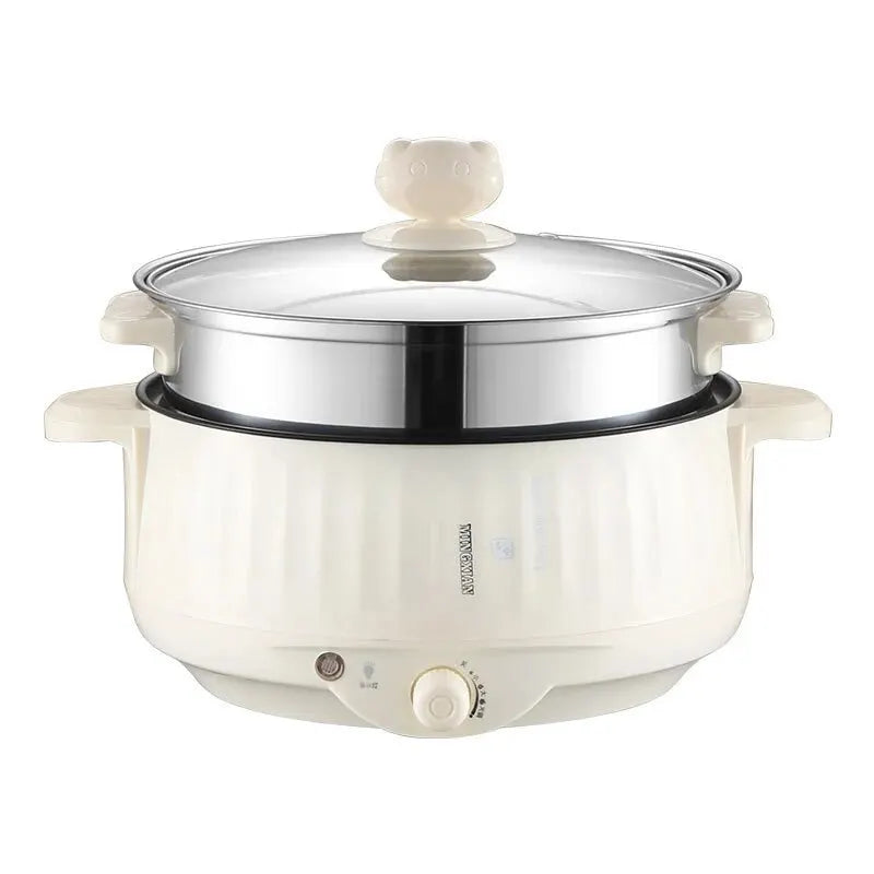 220V Multi Cookers Single/Double Layer Electric Pot 1-2 People Household Non-stick Pan Hot Pot Rice Cooker Cooking Appliances Zpaxo