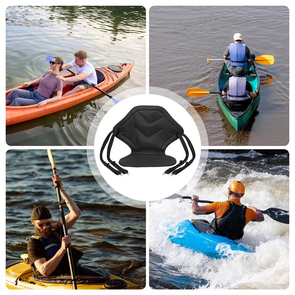 Kayak Seat Replacement Padded Adjustable Backrest Comfortable Seating