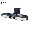 Solar Panel Clip Lamp Waterproof Outdoor Lighting Courtyard Garden