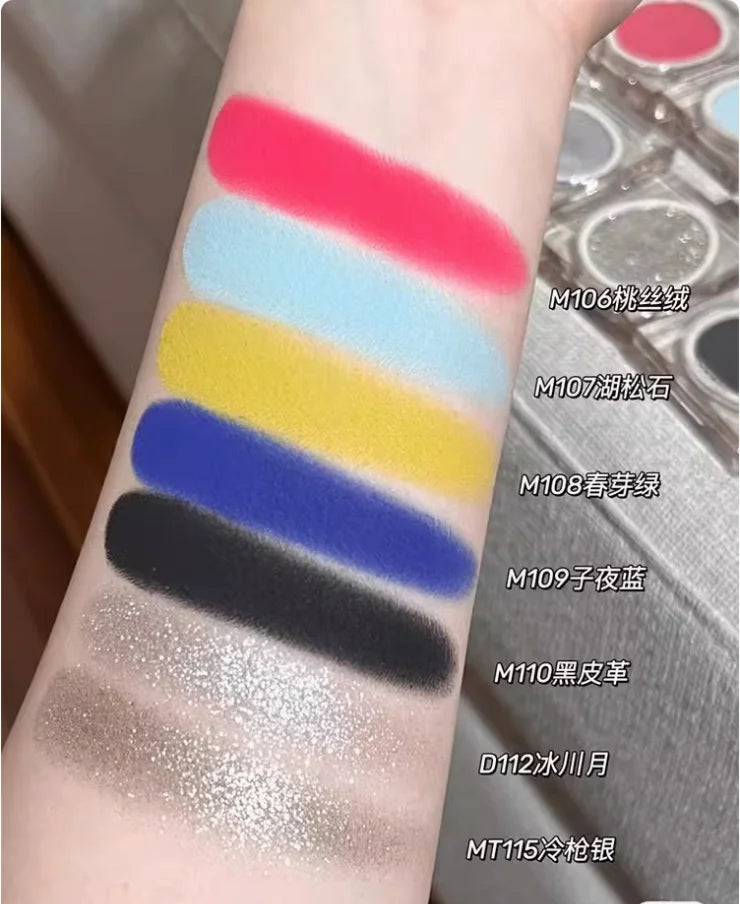 JOOCYEE Eyeshadow Single Eye Shadow Long-lasting Blusher Natural Easy Zpaxo