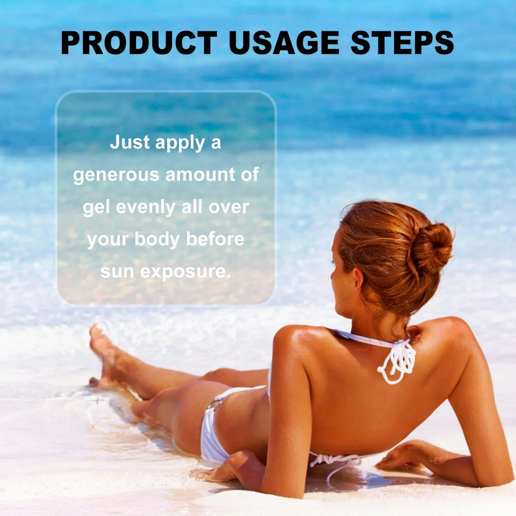 Hoygi Sunless Self Tanning Gel – Natural Bronzer Face & Body Self Tanning Gel Zpaxo
