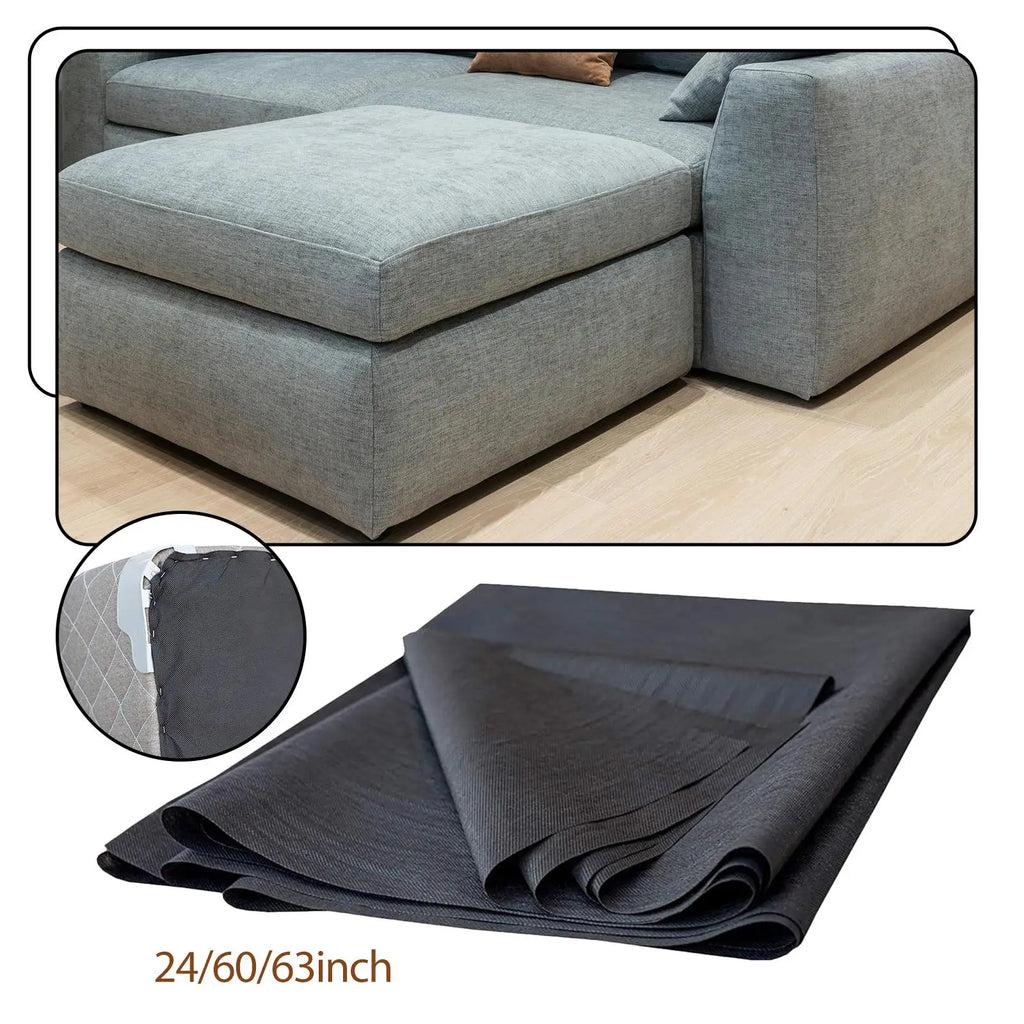 Black Dustproof Sofa Bottom Cover | Furniture Dust Protection Fabric Furniture Dust Cover Zpaxo