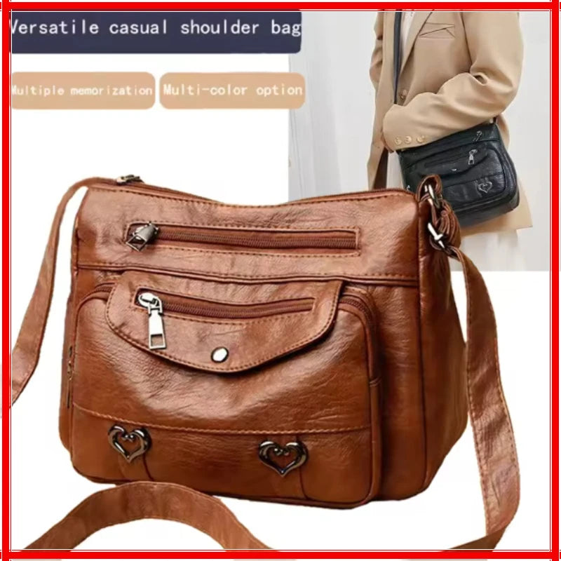 Large Capacity Crossbody Bag – Unisex Shoulder Bag for Men & Women Crossbody Shoulder Bag Zpaxo