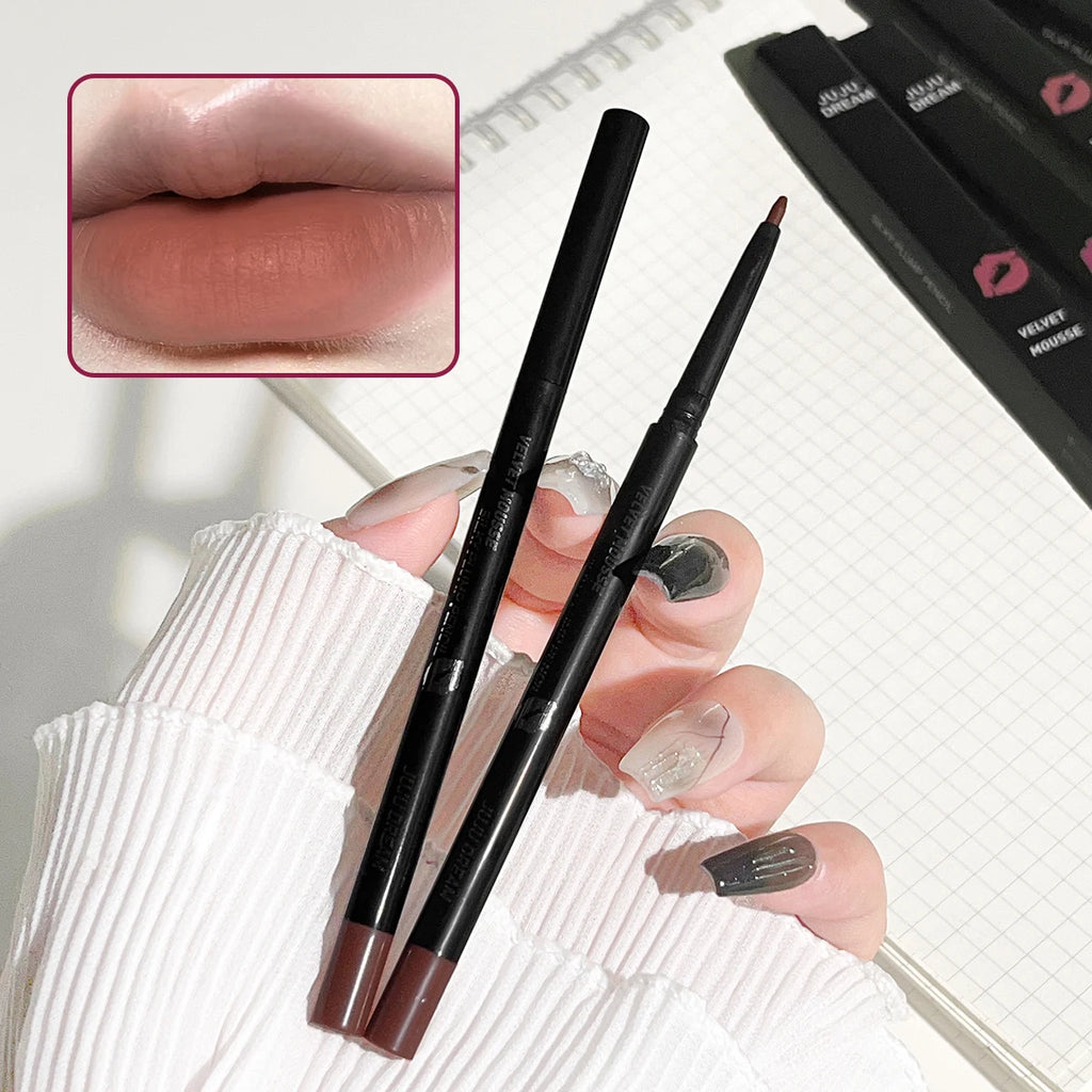 JUJU Dream Lip Liner Defines Lips Matte Smudge-proof Finish Available Zpaxo