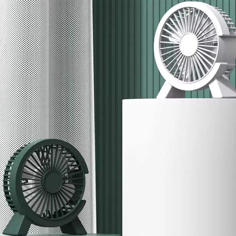 652F Portable Fan USB Desktop Fan Personals Small Table Fan 4Blades Table Fan Zpaxo