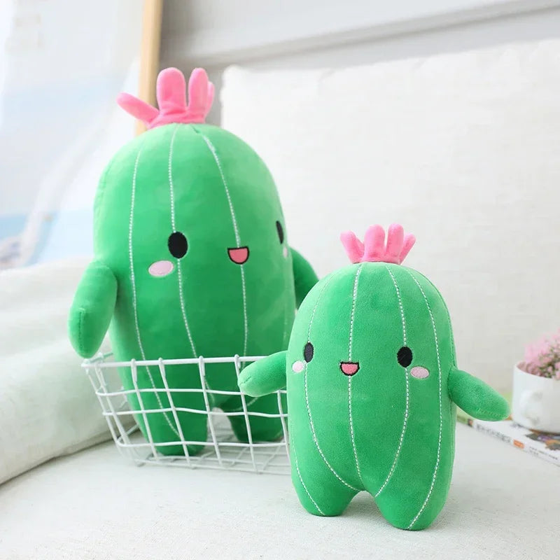 25 40 Kawaii Simulation Cactus Plush Toy Cute Stuffed Plants Plushies