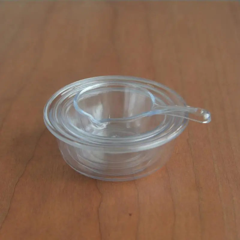 ▶1 Set 1/6 1/12 Dollhouse Miniature Simulation Plastic Basin Water Scoop Model Doll House Kitchen Accessories Toy Zpaxo A5