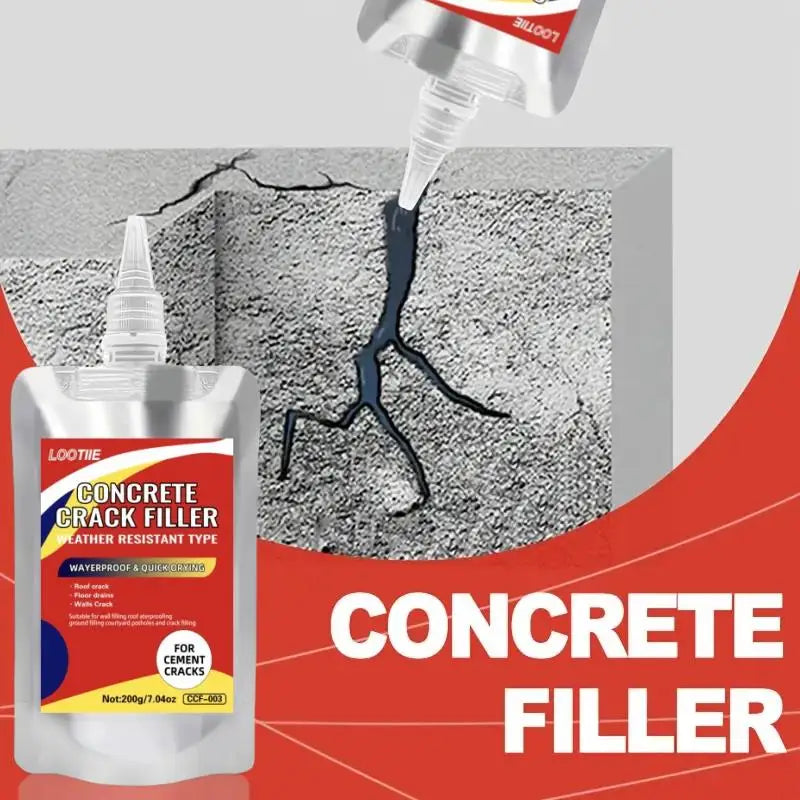 Quick-drying self-leveling concrete repair adhesive | joint sealant for wall/roof/floor Leakproof material outdoor tiles Zpaxo