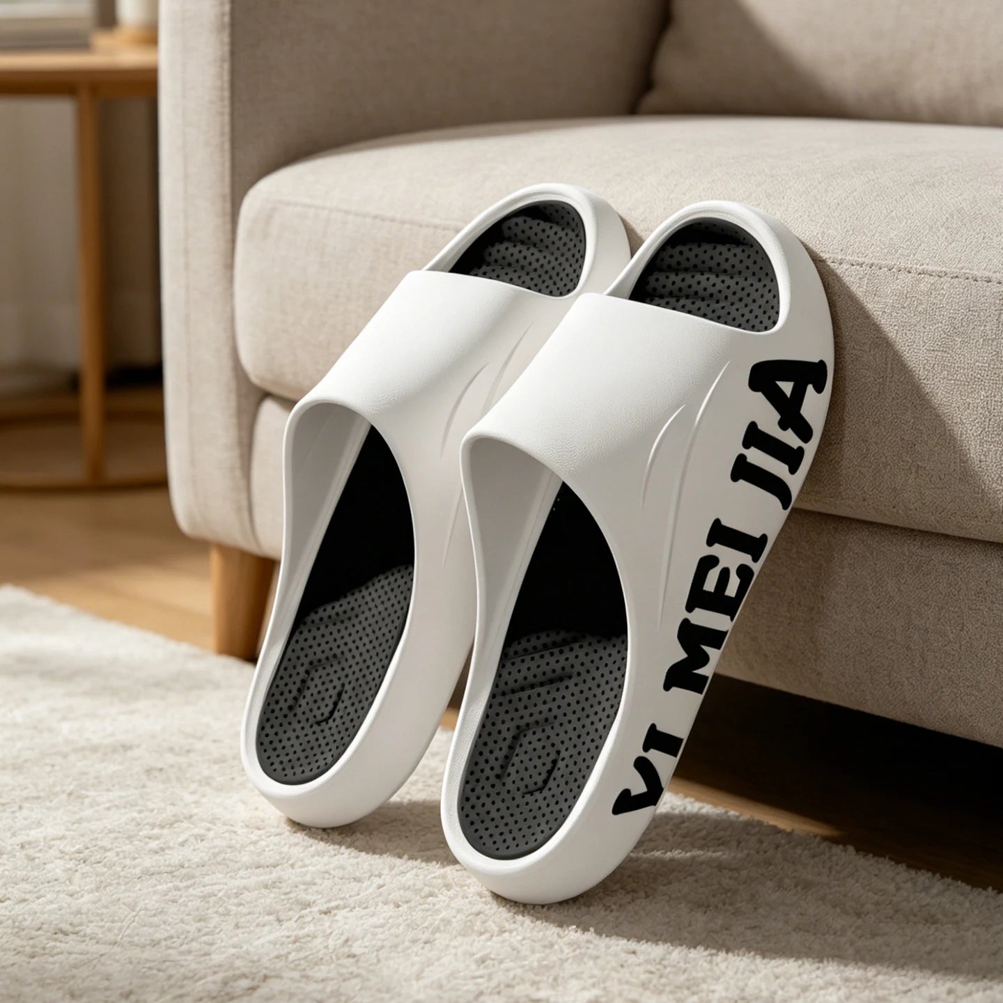 Non-slip Wear-resistant Slippers Unisex Comfortable Indoor House