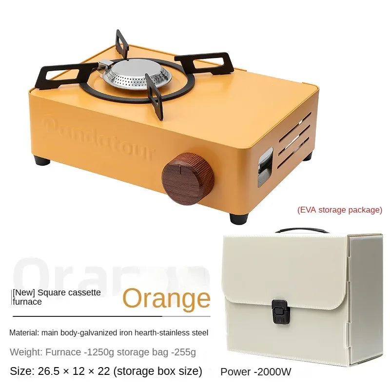 2000W Portable Cassette Gas Stove – Camping & BBQ Burner