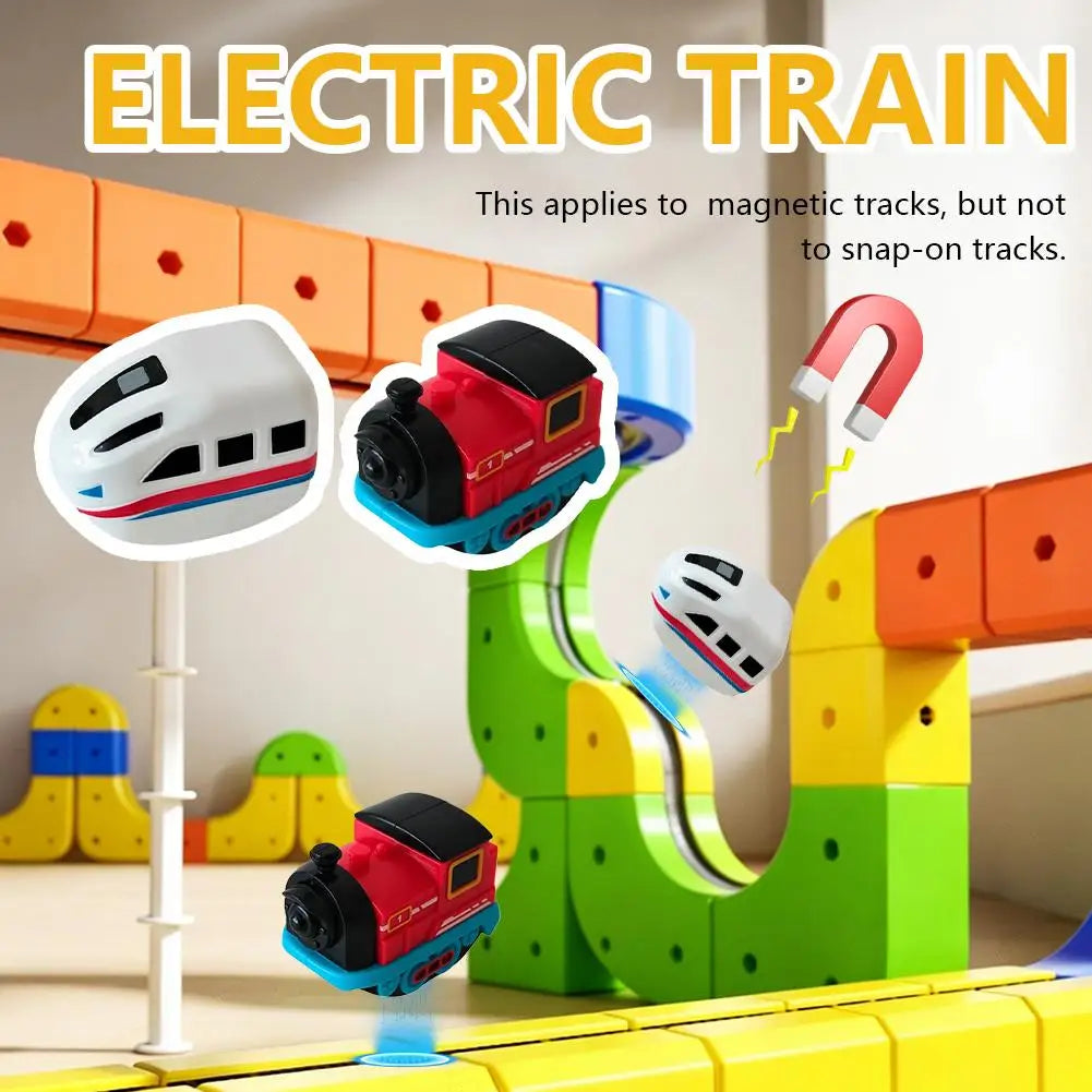 Electric Magnetic Train Toy Set – Kids Educational Gift Electric Train Set Zpaxo