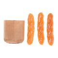 ▶1 Set Fake Croissant Mini Food Bread Ornament Miniature 1:12 Dollhouse Decor Furniture Toys Dollhouse Accessories Zpaxo 1SET