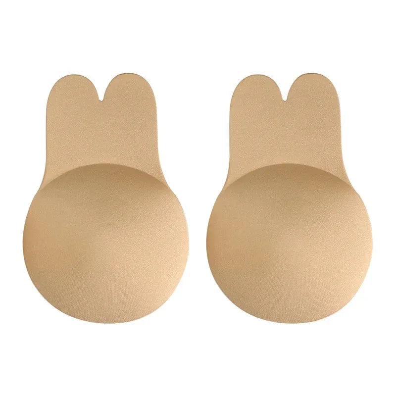 Women's Silicone Invisible Adhesive Strapless Push-Up Bra | Reusable