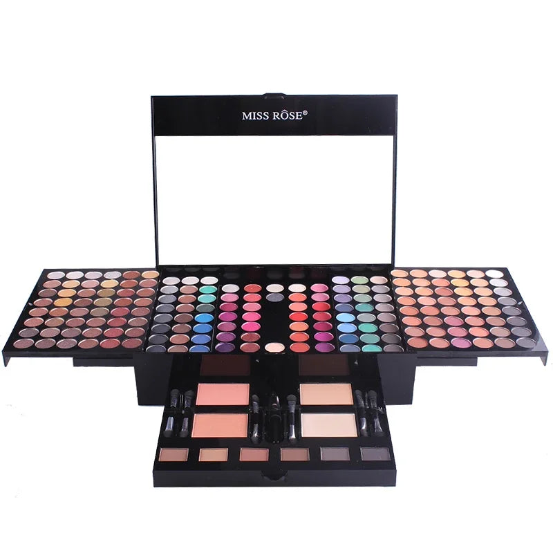 Miss Rose Professional 180 Eyeshadow Blush Cosmetic Foundation Face Zpaxo