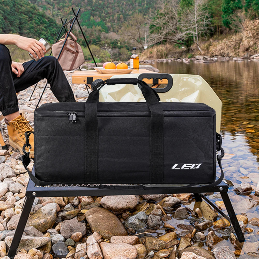 Fishing Gear Storage Bag Multifunctional Fishing Gears Organizer Waterproof Fishing Accessories Shoulder Bag Zpaxo