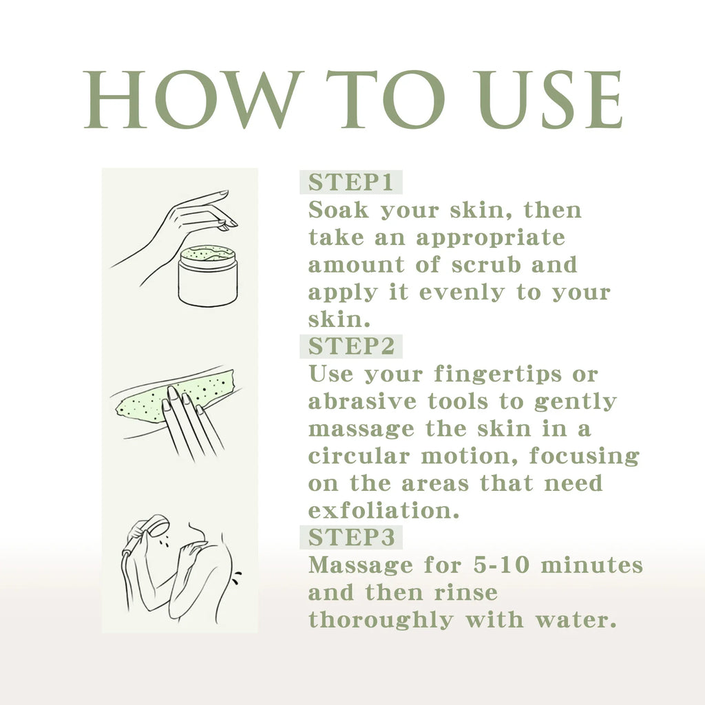 Avocado Body Scrub – Exfoliate, Brighten & Moisturize Skin Body Scrub Exfoliator Zpaxo