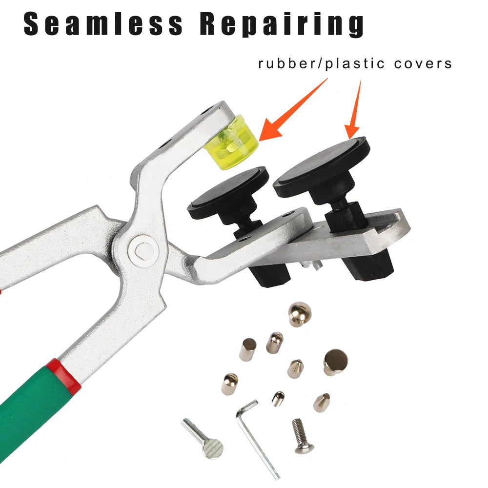 Anti-rust Clamping Maintenance Tools Seamless Repairing Metal Car Dent Repair Pliers Set Door Edge Trim Crimping Clip Zpaxo