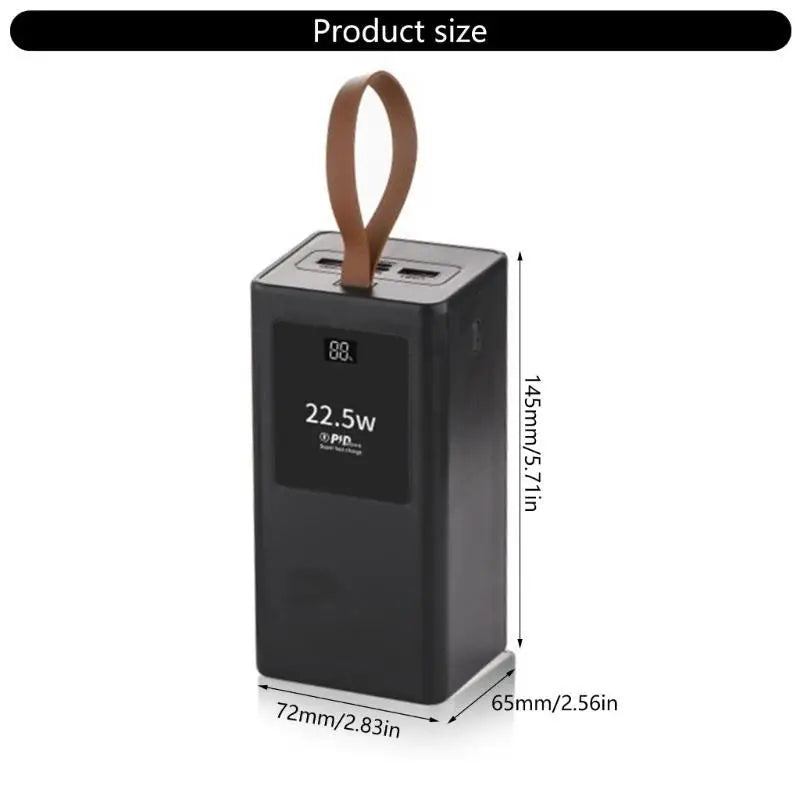 652F Portable Charging Module With Replaceable Battery And Fast 22.5W Charging Support Zpaxo