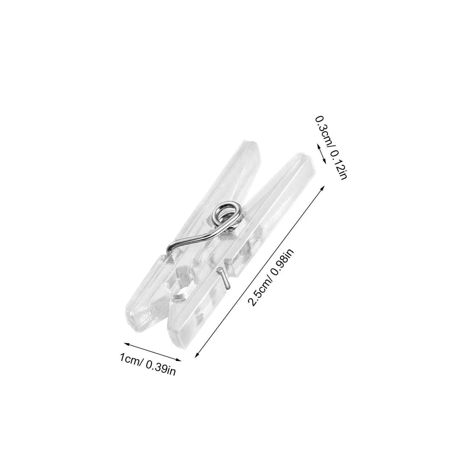 Spring Clothespins Mini Hanging Clips Premium Plastic Baby Outfits