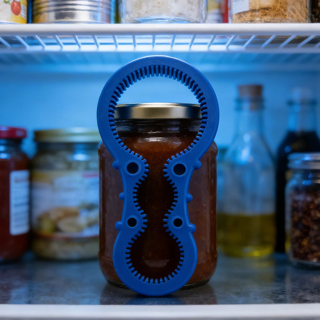 3-in-1 Silicone Jar Opener – Non-Slip Grip for Jars & Bottles
